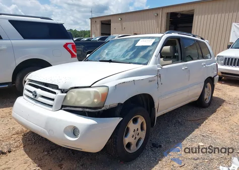 2004 Toyota Highlander Limited V6 из США, поврежденный, VIN JTEEP21A340004727